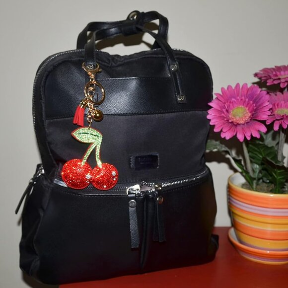 Bling Keychain Accessories for Women, Rhinestone & Cute Purse Charms for Handbag - Picture 2 of 7